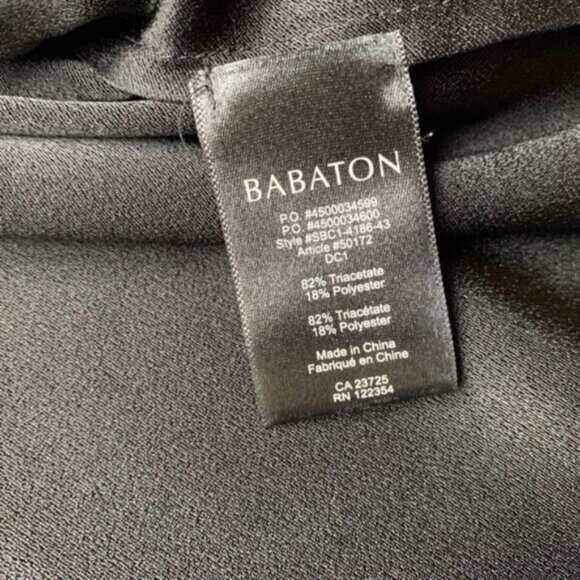 Babaton Aritzia Black Oversized Blazer Kimono Open front Unstructured Size XS - Picture 11 of 14